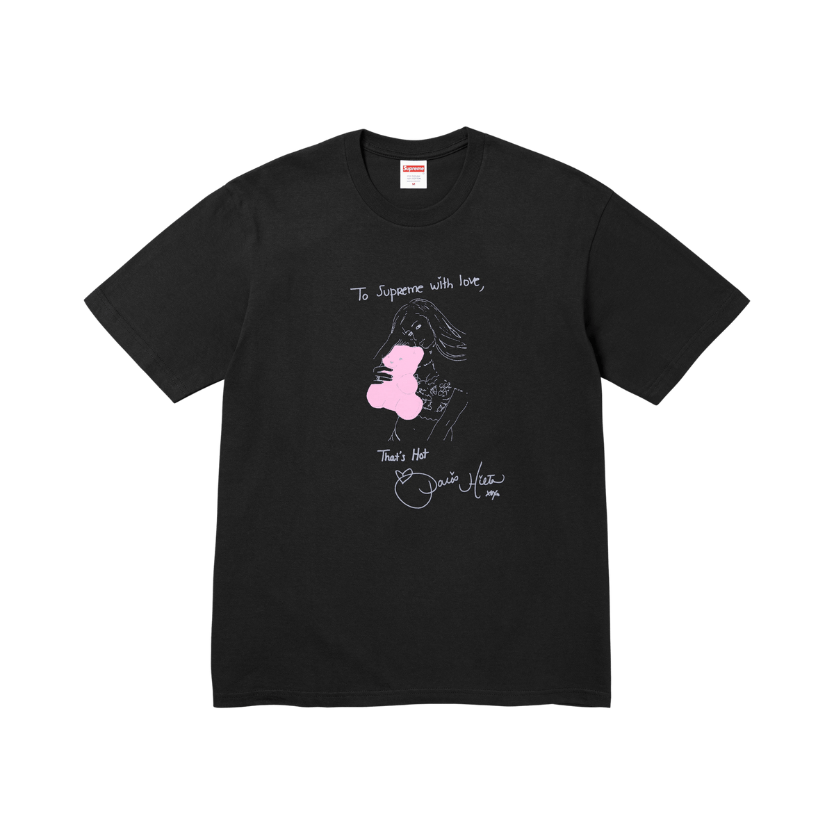 Supreme Paris Tee 'Black' – FW26T37-BLACK-S – product image