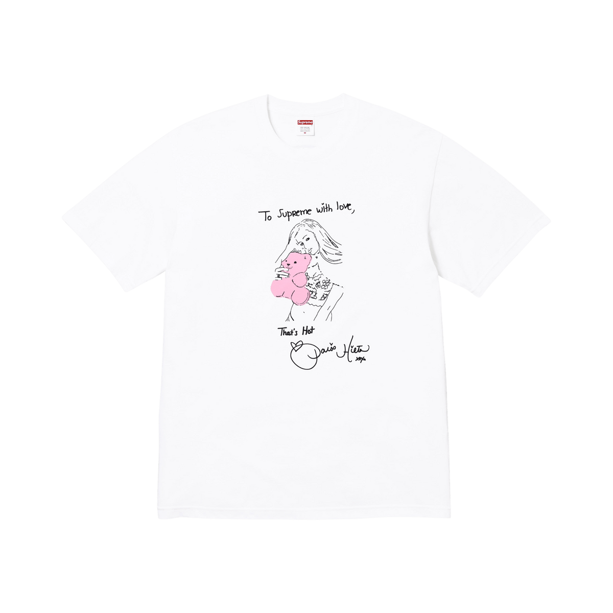 Supreme Paris Tee 'White' – FW26T37-WHITE-S – product image