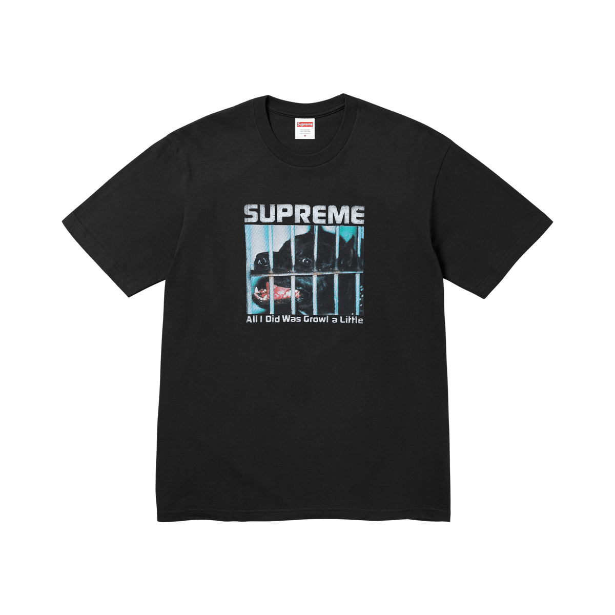 Supreme Growl Tee 'Black' – FW26T5-BLACK-S – product image