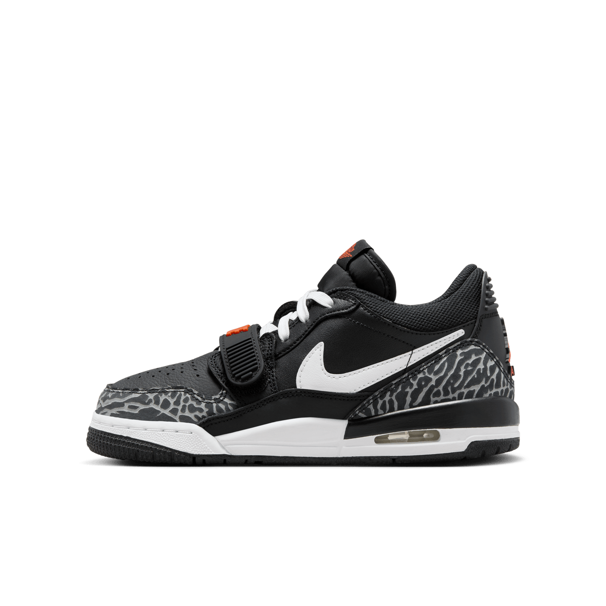 Jordan Legacy 312 Low Black White Safety Orange (GS) – CD9054-018-36 – product view 5