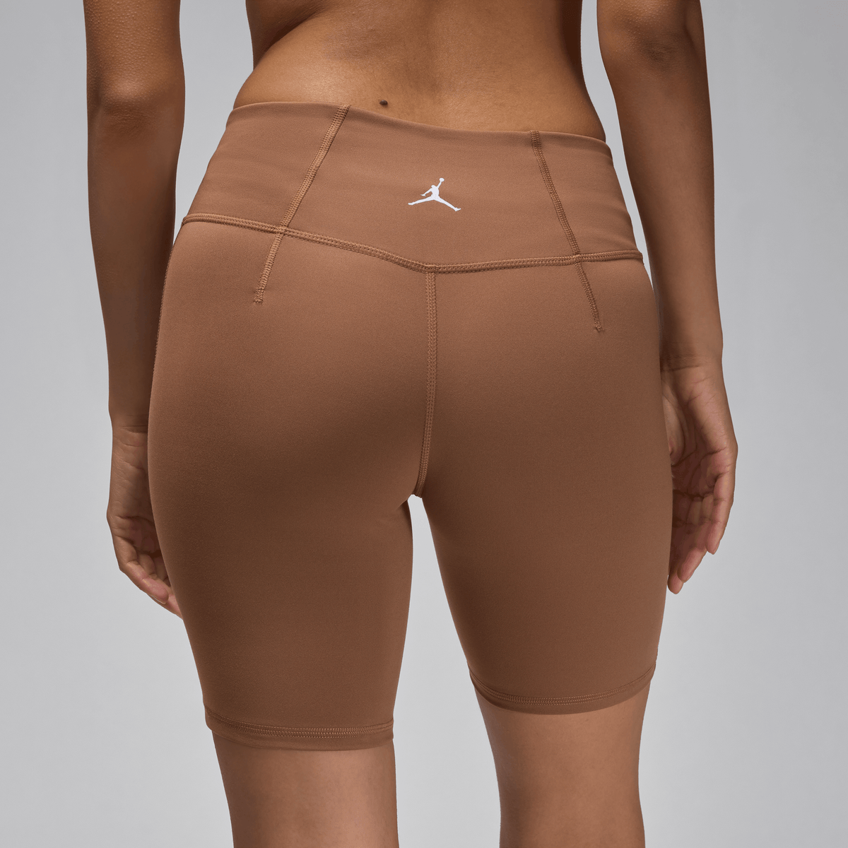 Jordan Sport Women's High-Waisted 7" Bike Shorts Archaeo Brown/White – FN7325-223-XS – product view 3