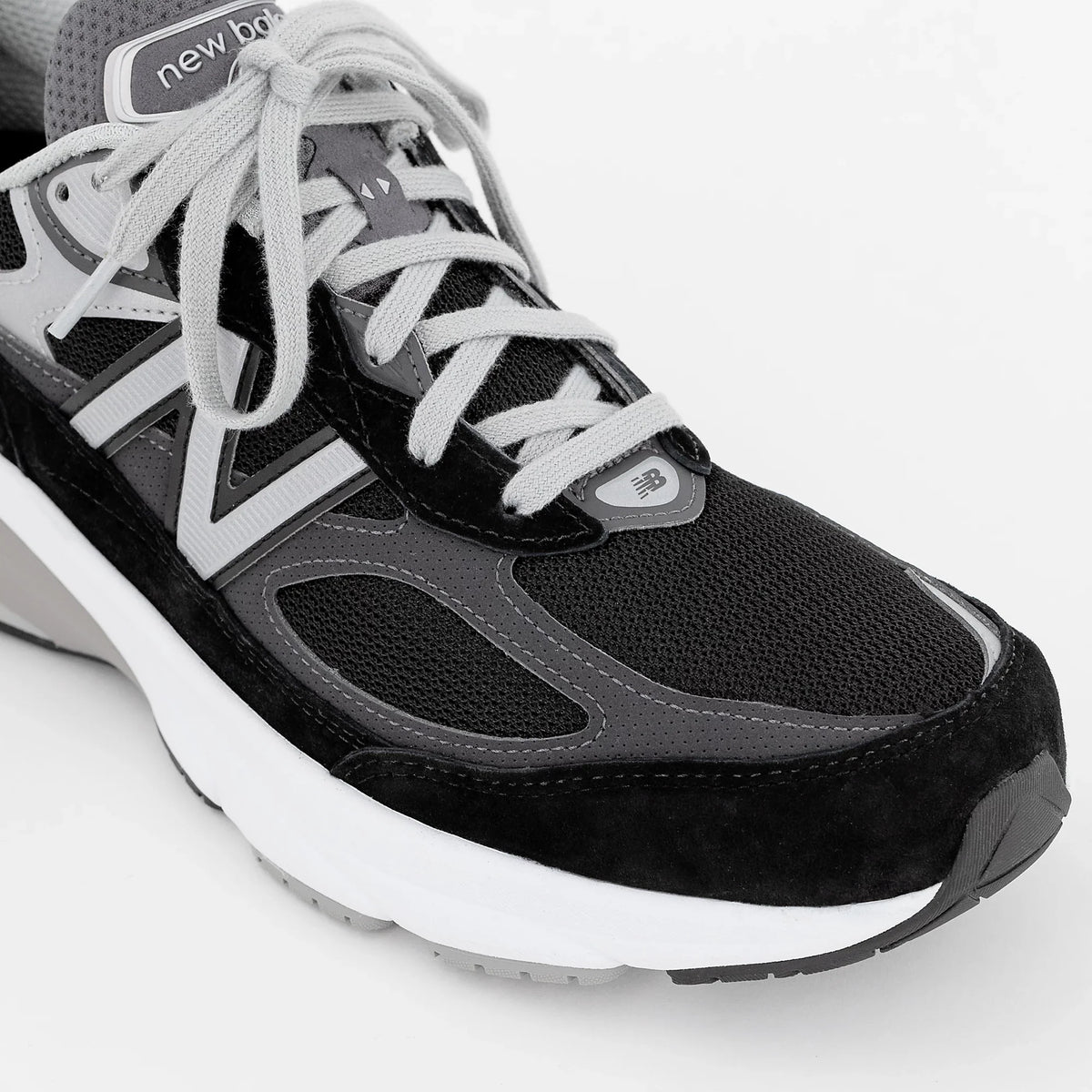 New Balance 990v6 MiUSA Black Grey White (Women's) – W990BK6-37 – product view 4