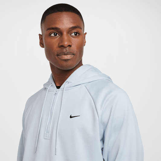 Nike DNA Men's Therma-FIT 1/4-Zip Basketball Hoodie Pure Platinum/Black – FZ0664-043-S – product view 2