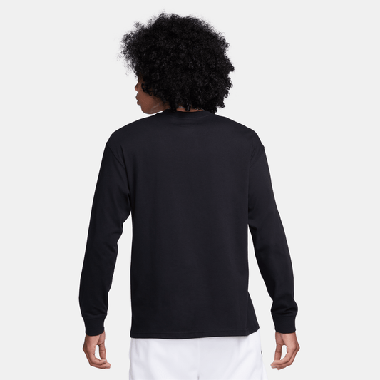Nike Max90 Men's Long-Sleeve Basketball T-Shirt Black – FQ4920-010-XL – product view 2