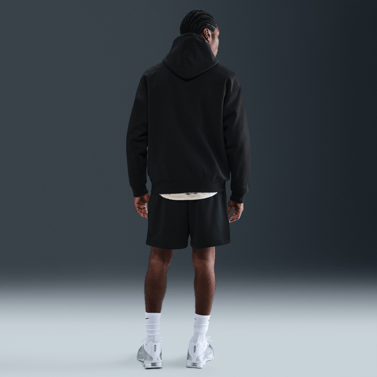 Nike Solo Swoosh Men's Pullover Hoodie Black/Black/White – HV1082-010-S – product view 2