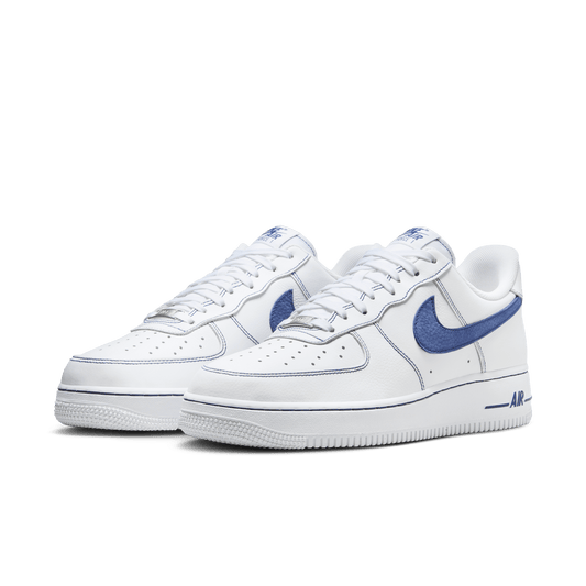 Nike Air Force 1 Low '07 LV8 White Deep Royal Blue – HQ2037-100-40 – product view 2