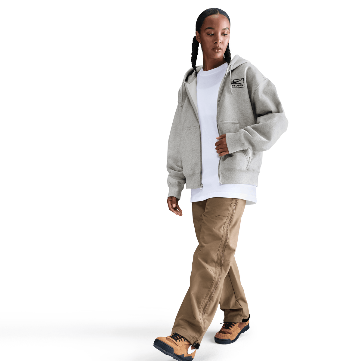 Stussy x Nike Utility Pant Pine Nut – HQ8545-223-XS – product view 4