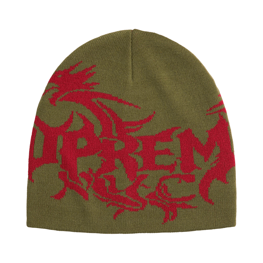 Supreme Dragon Beanie 'Olive' – FW26BN60-OLIVE-ONE-SIZE – product image