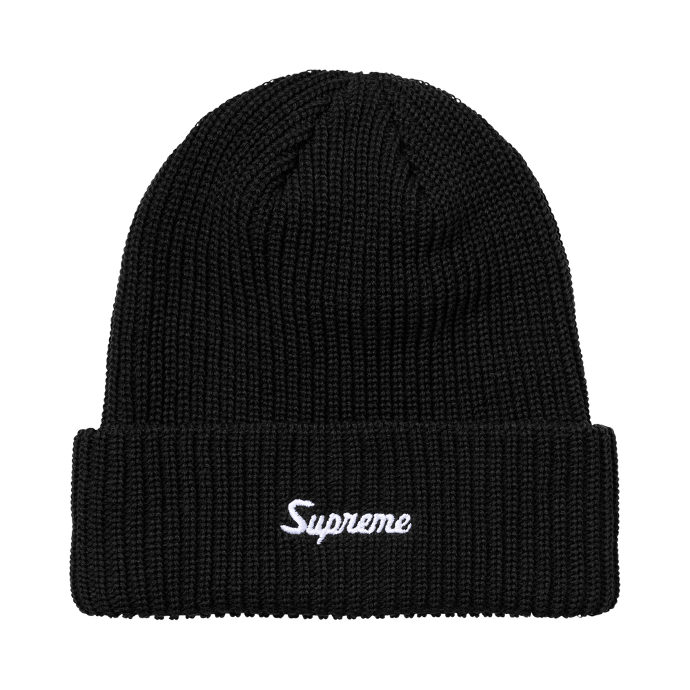 Supreme Loose Gauge Beanie 'Black' – FW26BN10-BLACK-ONE-SIZE – product image