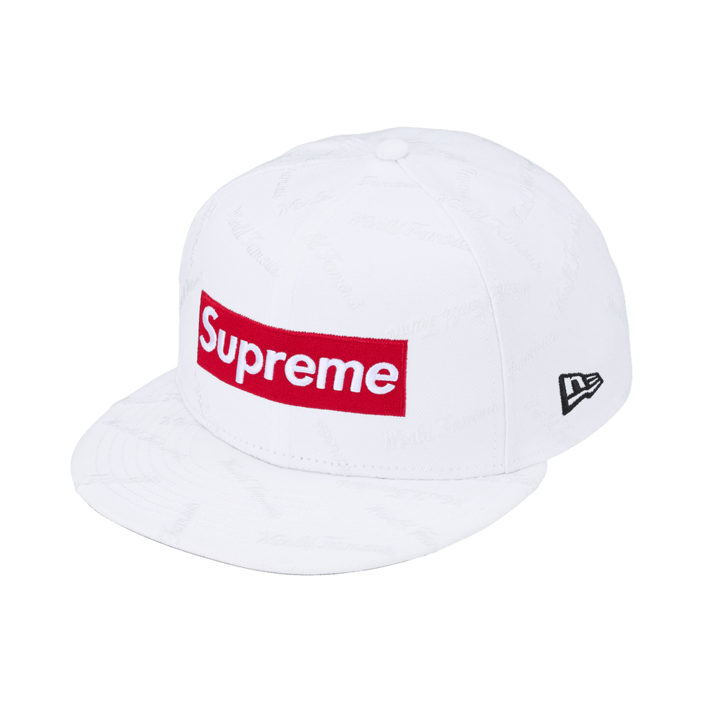 Supreme World Famous Box Logo New Era White – FW26H18-WHITE-7.5 – product image