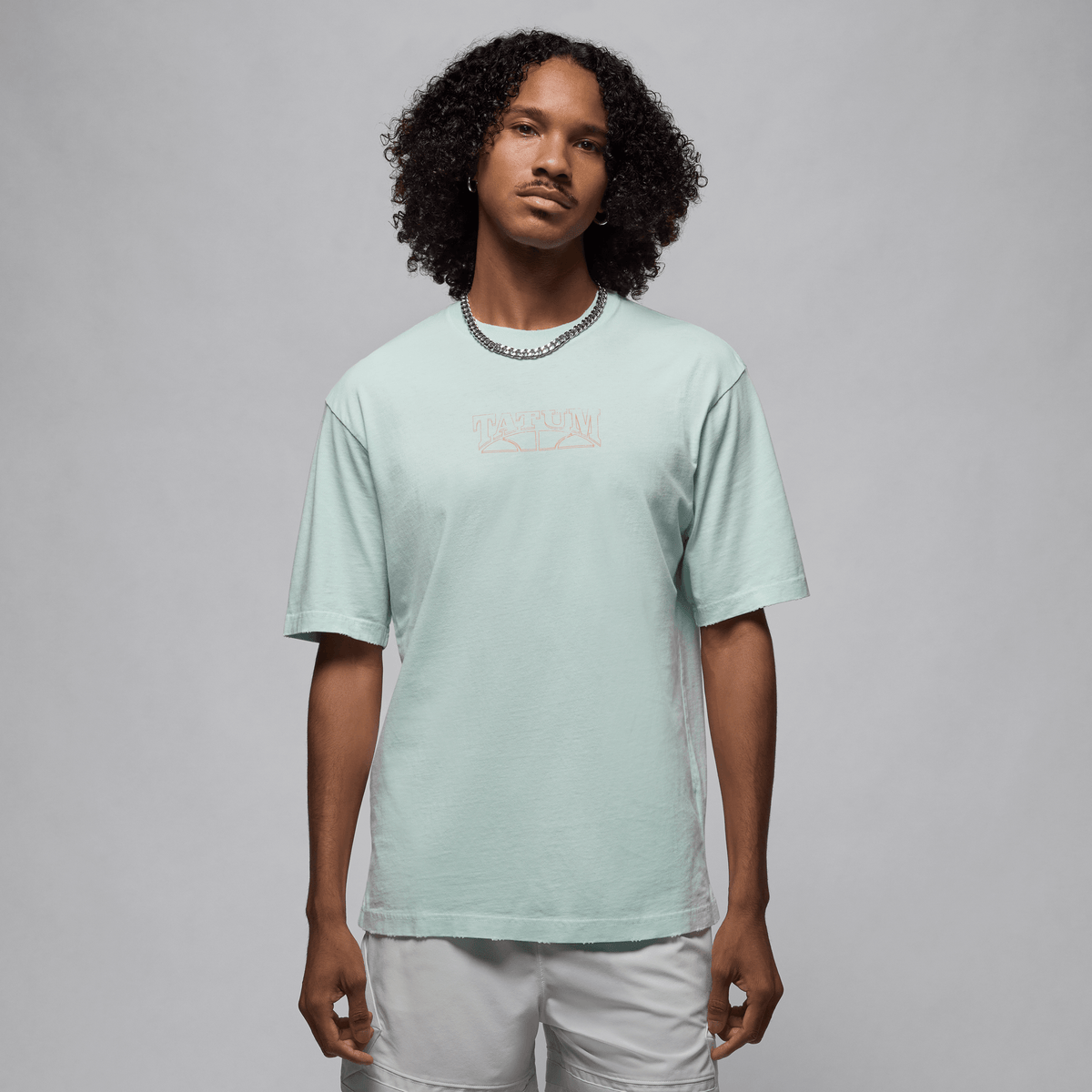 Tatum Men's T-Shirt Spruce Aura/Quartz Patina – HF7849-028-S – product image