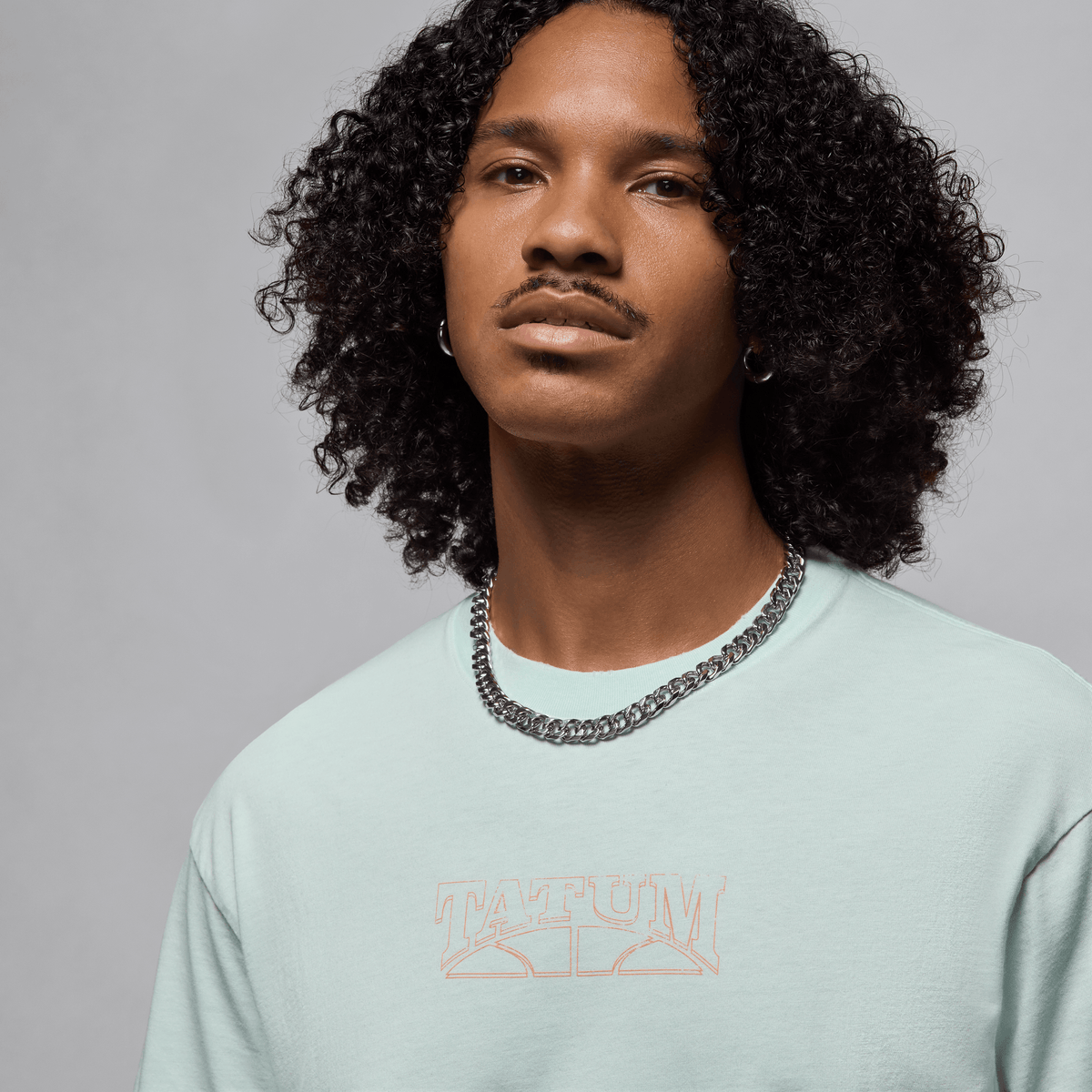 Tatum Men's T-Shirt Spruce Aura/Quartz Patina – HF7849-028-S – product view 3