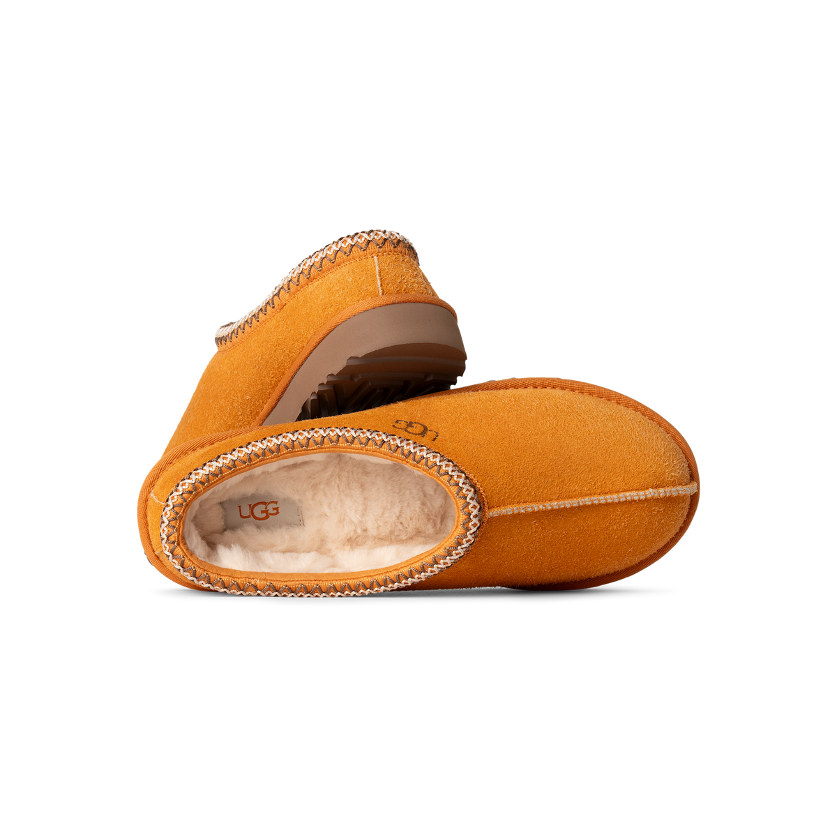 UGG Tasman Shaggy Suede Slipper Dark Apricot – 1166930-DCT-40 – product view 4