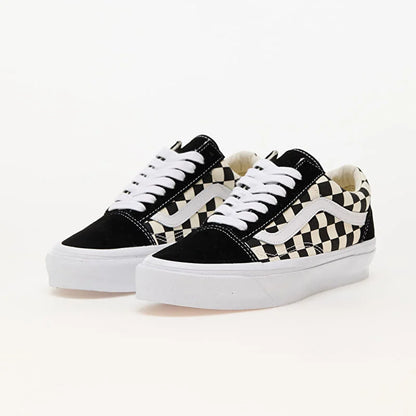 Vans Old Skool 36 LX Checkerboard White Black