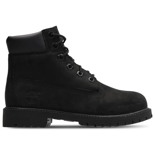 Timberland 6-Inch Premium Waterproof Boots – Black – Grade School