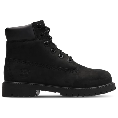 Timberland 6-Inch Premium Waterproof Boots – Black – Grade School