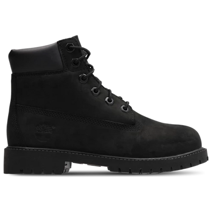 Timberland 6-Inch Premium Waterproof Boots – Black – Grade School