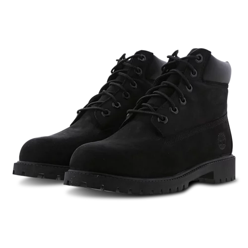 Timberland 6-Inch Premium Waterproof Boots – Black – Grade School