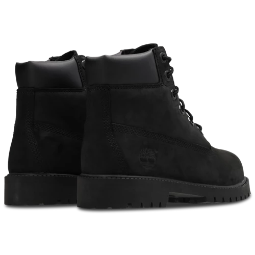 Timberland 6-Inch Premium Waterproof Boots – Black – Grade School