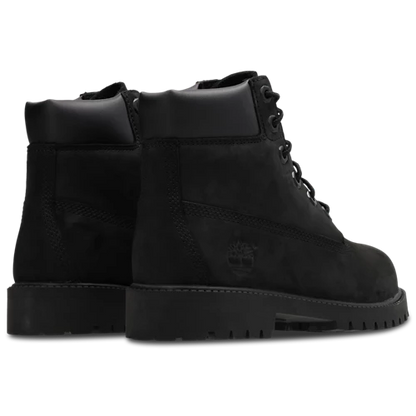 Timberland 6-Inch Premium Waterproof Boots – Black – Grade School