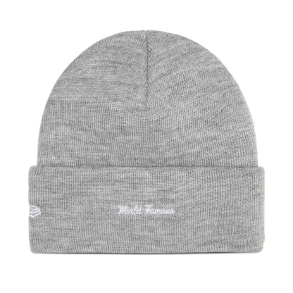 Supreme New Era Box Logo Beanie 'Heather Grey'