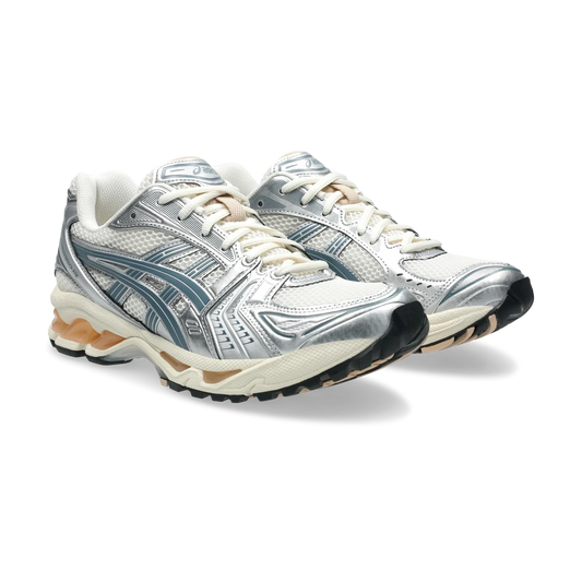 ASICS GEL-Kayano 14 Birch Pure Silver Teal Gold – Sneakers