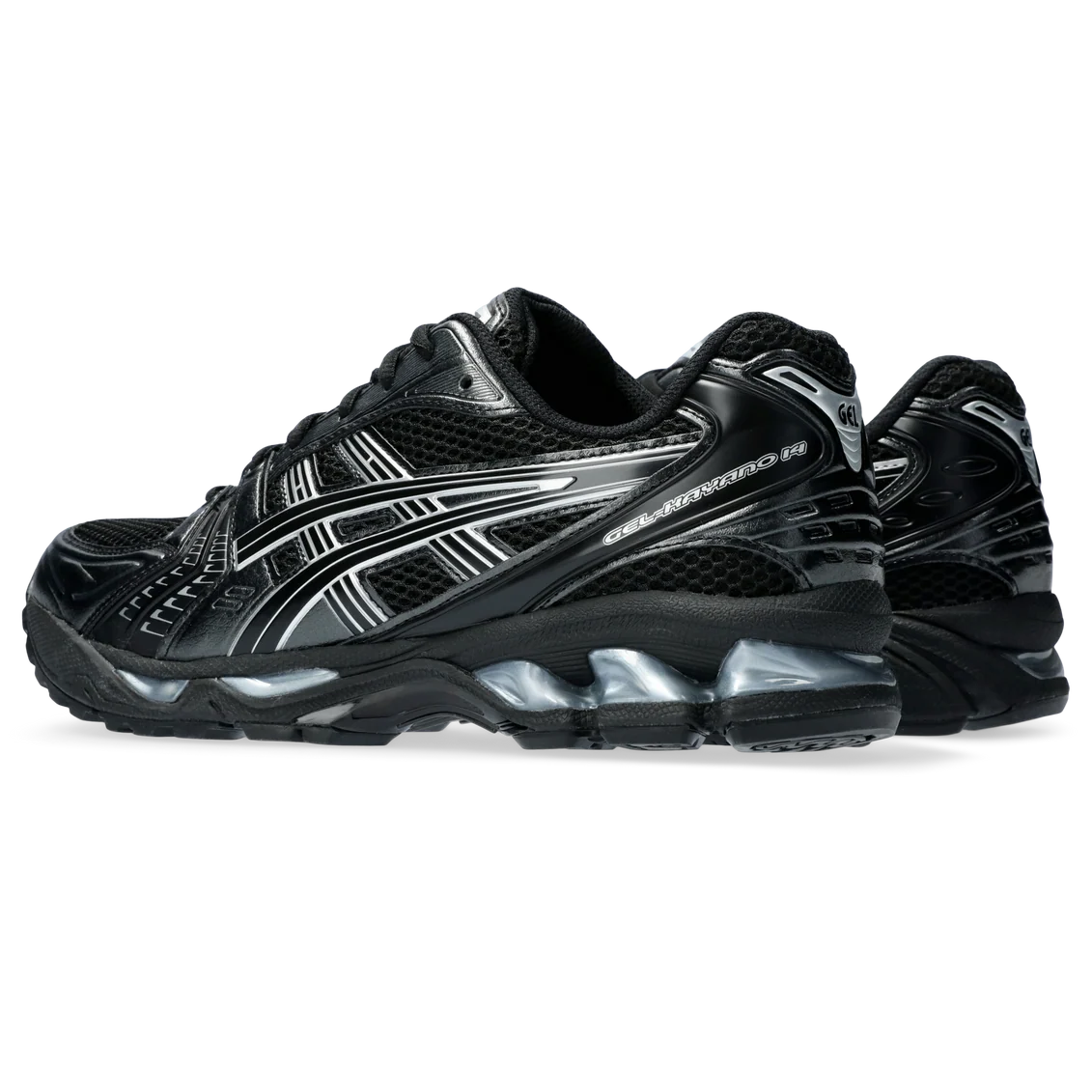 ASICS GEL-Kayano 14 Black Pure Silver – Sneakers