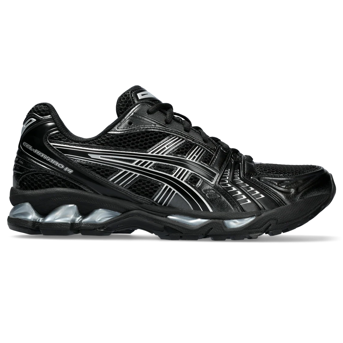 ASICS GEL-Kayano 14 Black Pure Silver – Sneakers