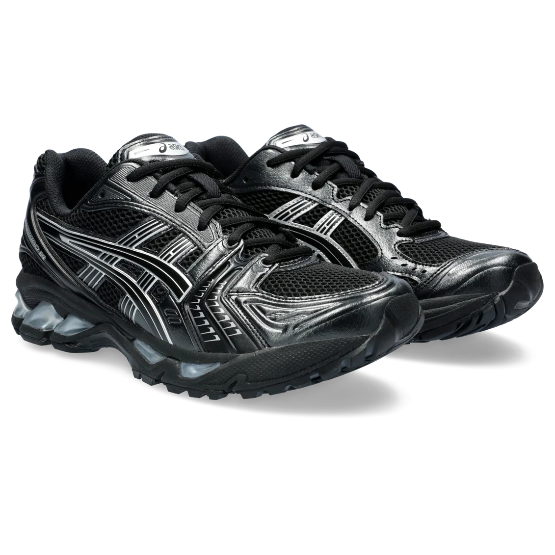ASICS GEL-Kayano 14 Black Pure Silver – Sneakers