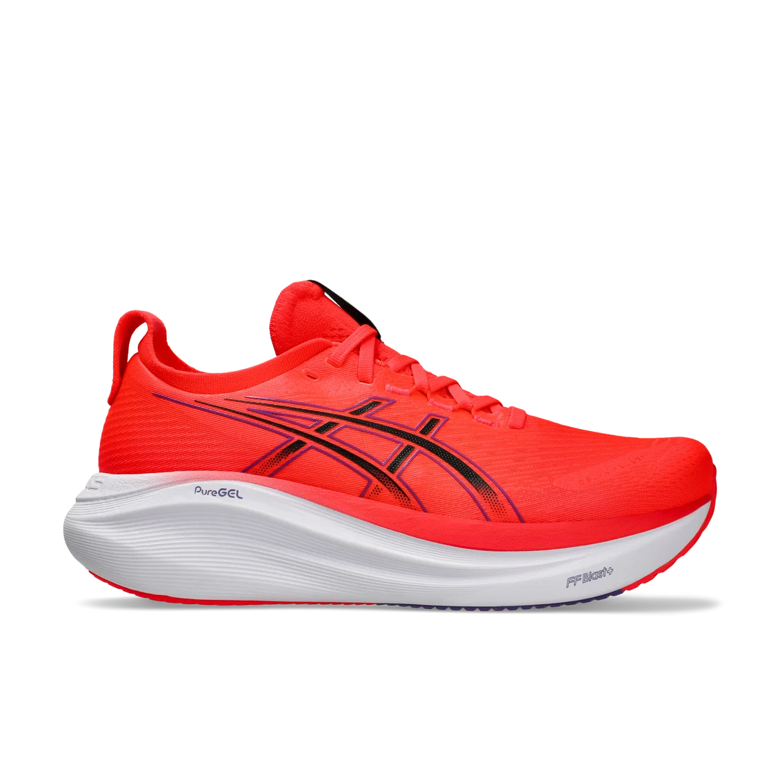 ASICS Gel-Nimbus 27 Flash Red Black