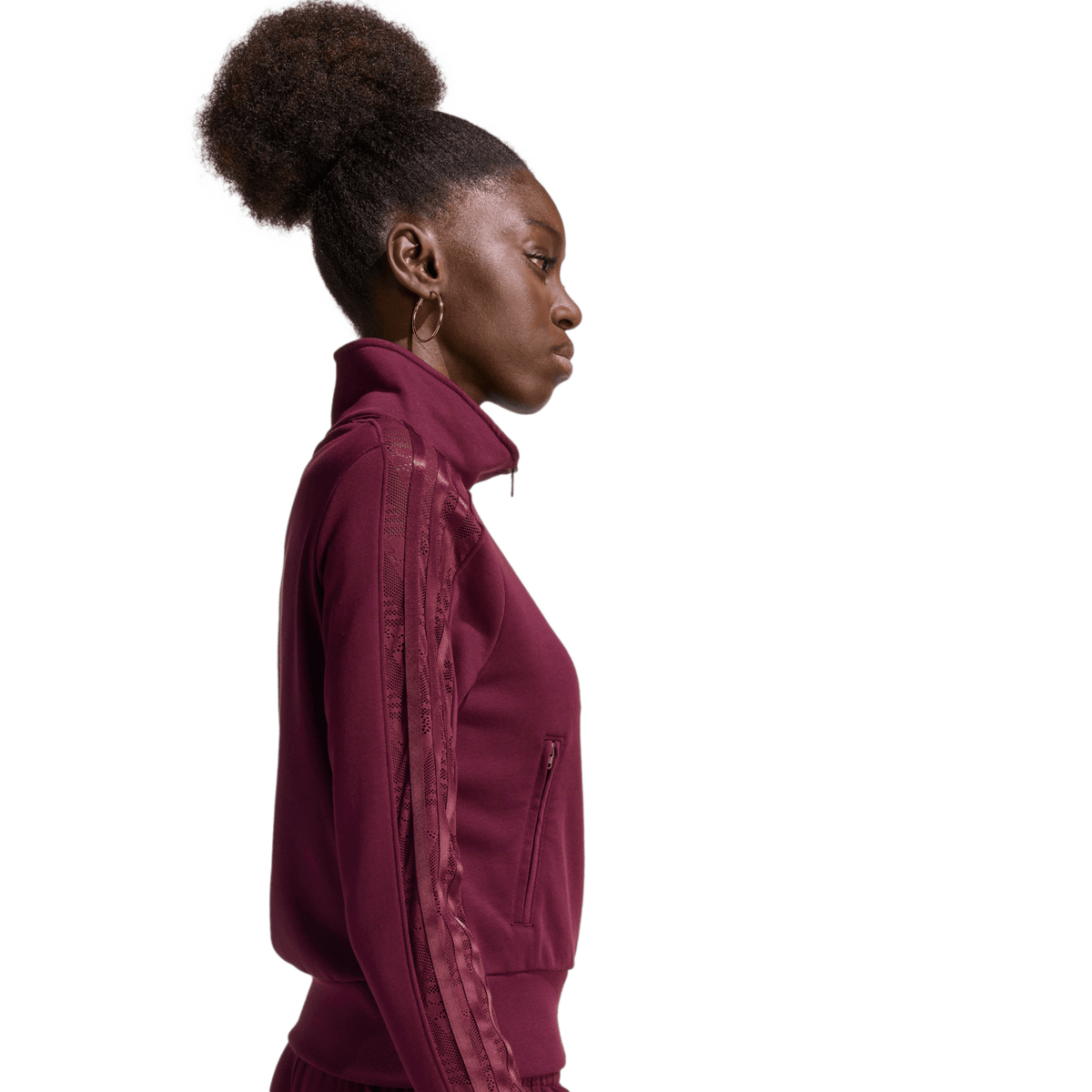 Adidas Firebird Lace Track Top Maroon – KC6451-XS – product view 3
