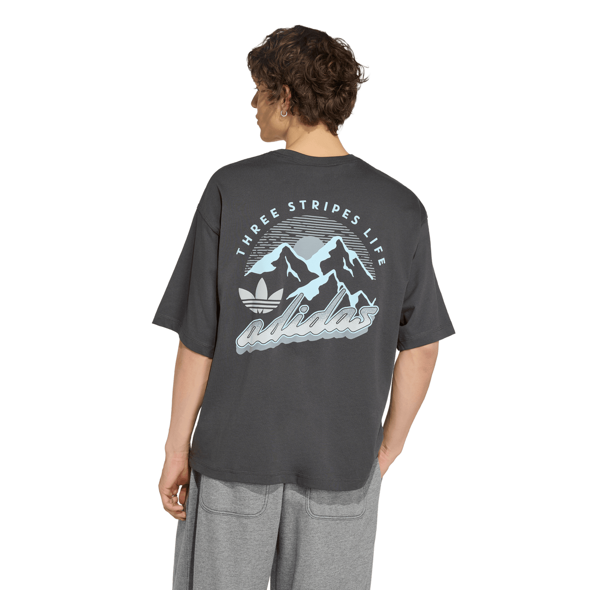 Adidas MOUNTAIN GFX Utility Black T-Shirt – LE1889-S – product view 2