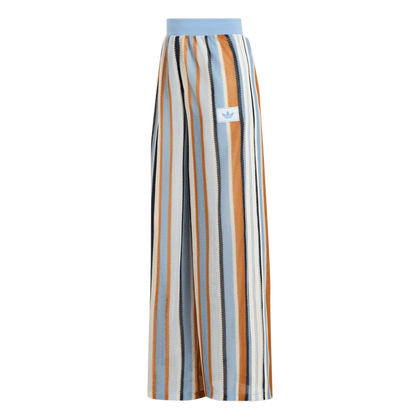 adidas Originals Summer Glow Knitted Firebird Track Pants – Ash Blue