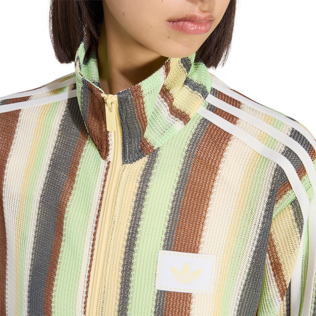 Adidas Originals Summer Glow Knitted Firebird Track Top Multicolor – KY2032-XS – product view 3