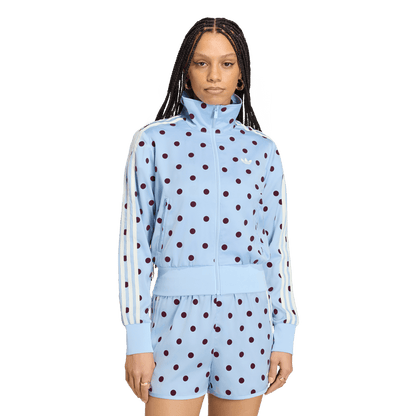 Adidas Satin Polka Dots TT Track Top Clear Sky – KV1167-XS – product view 4