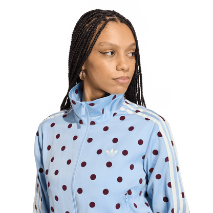 Adidas Satin Polka Dots TT Track Top Clear Sky – KV1167-XS – product view 3