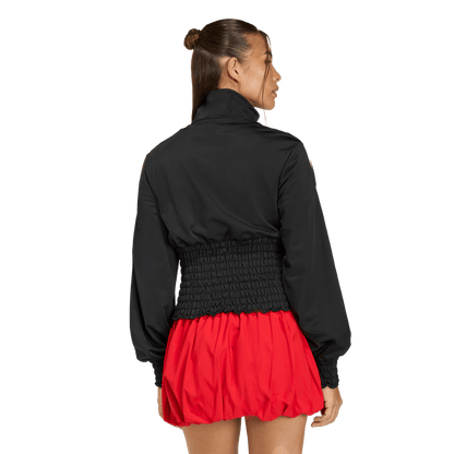 Adidas Smocked Firebird Track Top Black – KD0303-S – product view 2