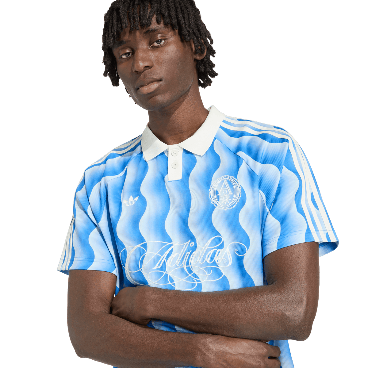 Adidas Summer Glow Jersey Tee Blue – KX1258-S – product view 3