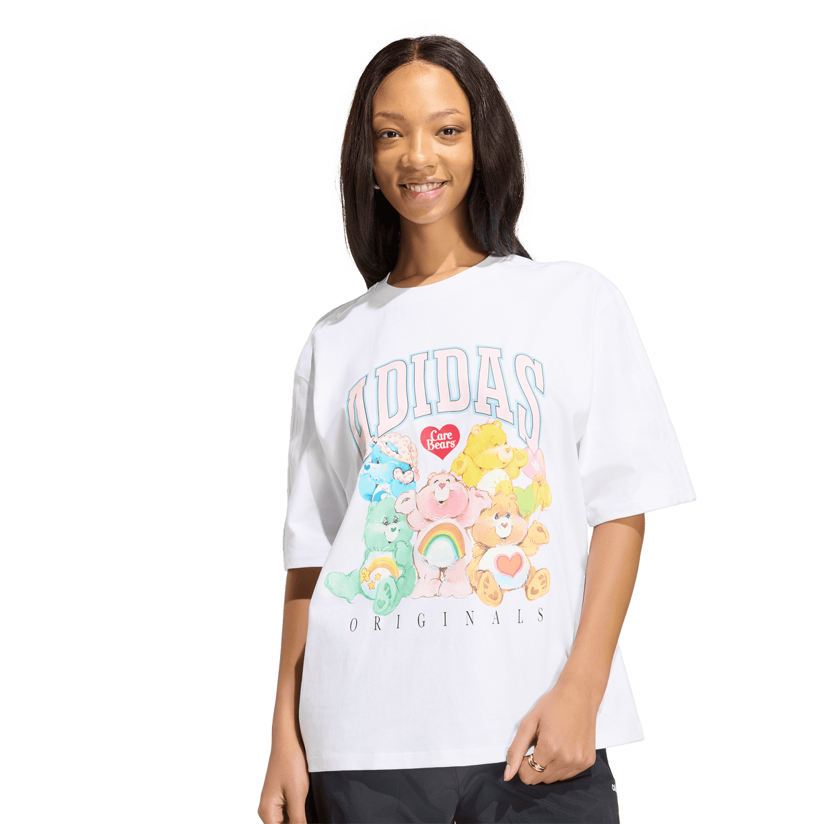 Adidas x Care Bears Oversized Tee 'White' – KR1480-XS – product view 3
