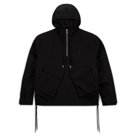 Air Jordan x Travis Scott 1/2-Zip Jacket 'Black' – DZ5488-010-S – product view 2