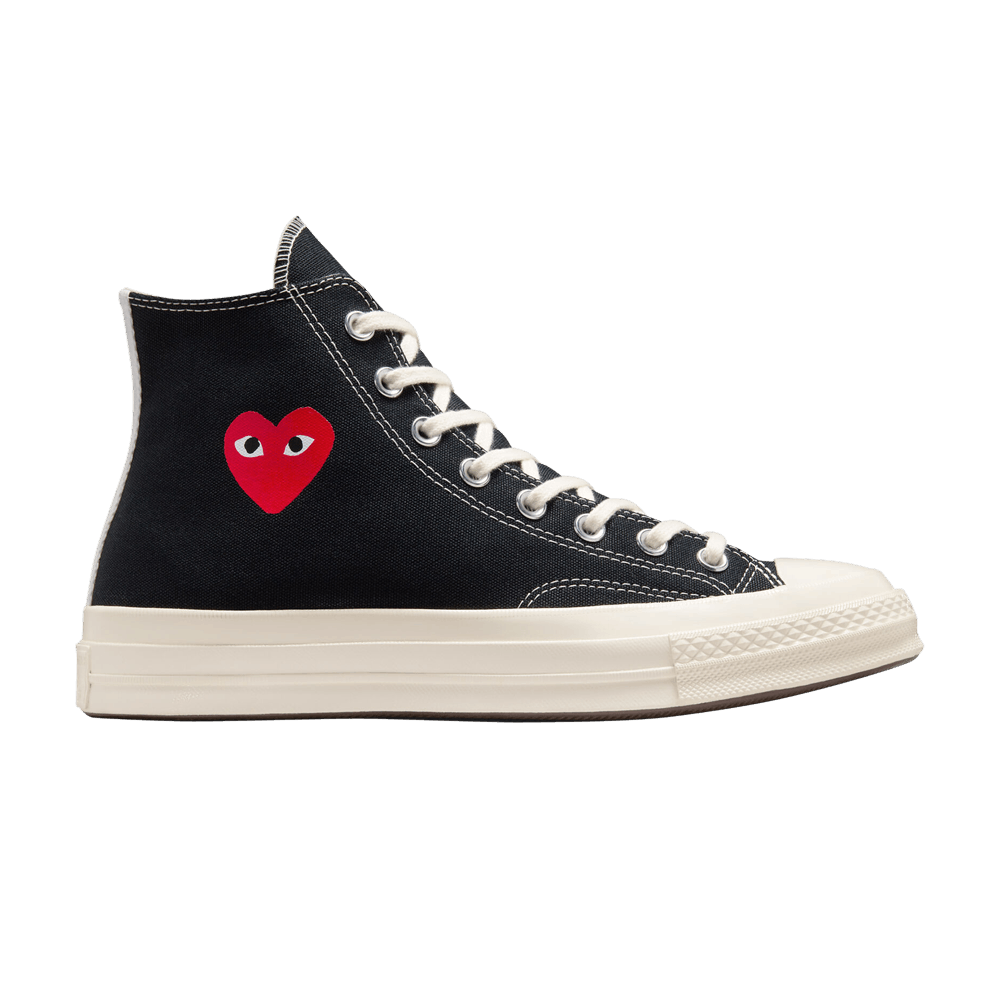 Converse Chuck Taylor All Star 70 Hi Comme des Garcons PLAY Single Heart Black – A08801C-36.5 – product image