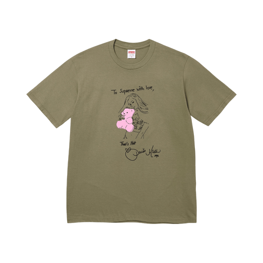 Supreme Paris Tee 'Light Olive' – FW26T37-LIGHT-OLIVE-S – product image