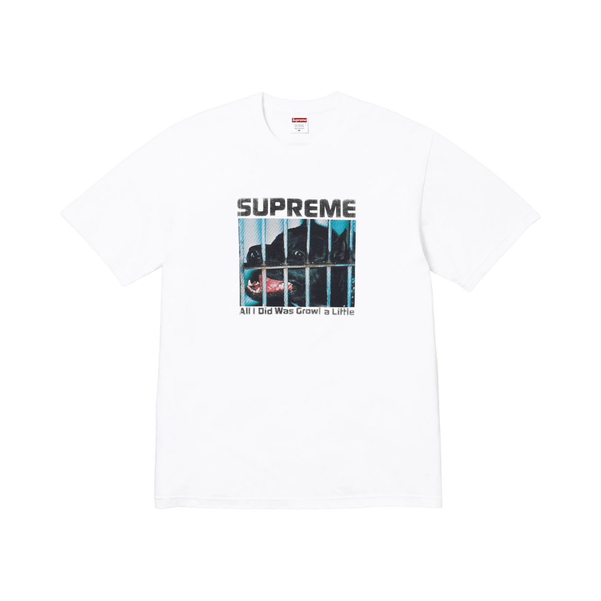 Supreme Growl Tee 'White' – FW26T5-WHITE-S – product image