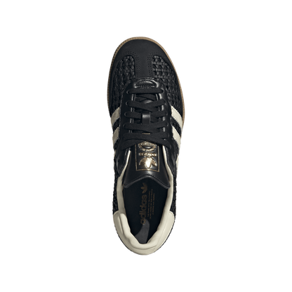 adidas Samba OG Basketweave Black Cream White (Women's) – HQ9282-36-2-3 – product view 3