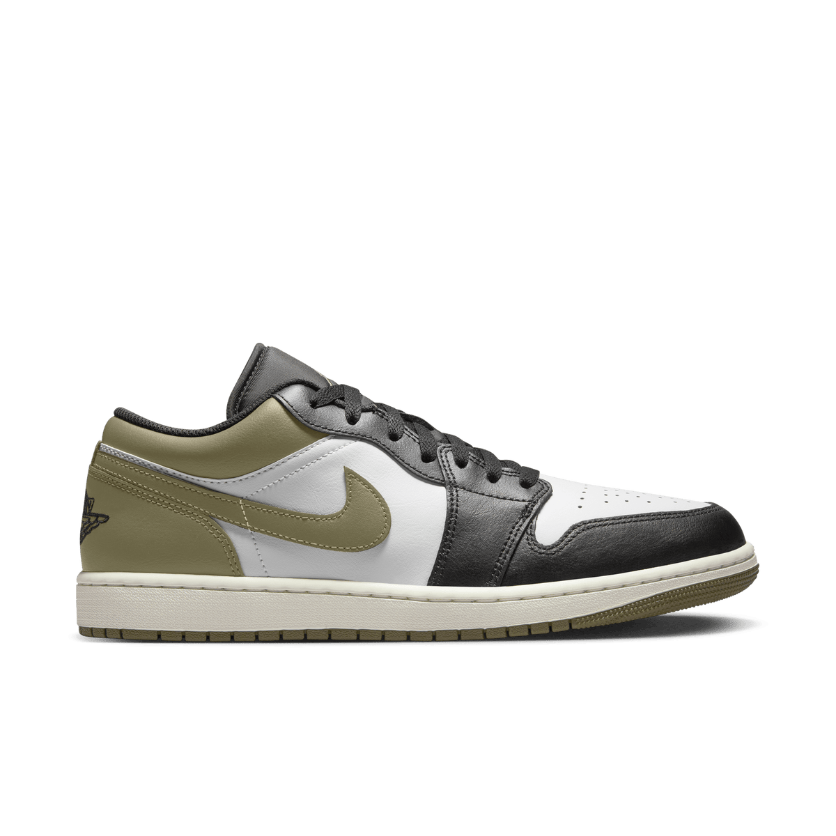 Jordan 1 Low Black Toe Medium Olive – 553558-092-46 – product image