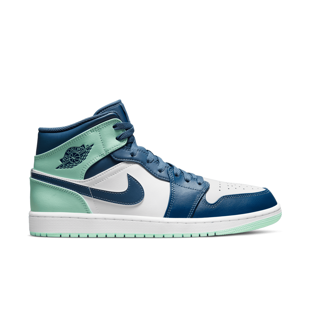 Jordan 1 Mid Mystic Navy Mint Foam – 554724-413-42 – product image