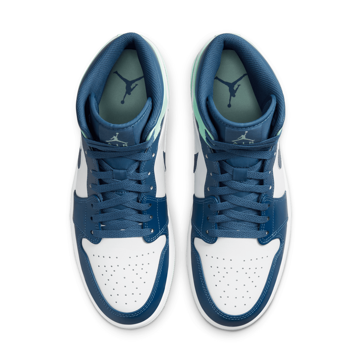Jordan 1 Mid Mystic Navy Mint Foam – 554724-413-42 – product view 3