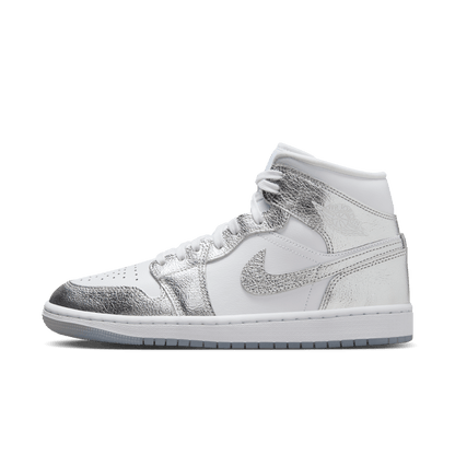 Jordan 1 Mid SE Metallic Silver (Women's) – FN5031-100-40 – product view 5