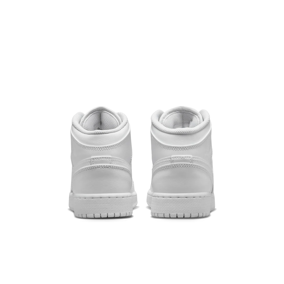 Air Jordan 1 Mid Triple White (2023) – Kids’ Sneakers (GS)