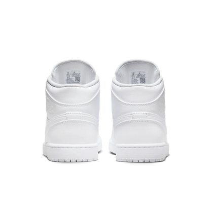 Air Jordan 1 Mid Triple White – Sneakers